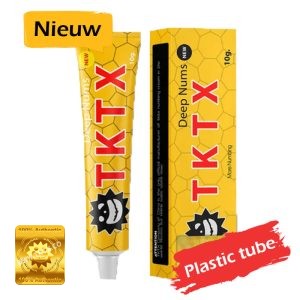 TKTX Nieuw Yellow Plastic Tube 78%